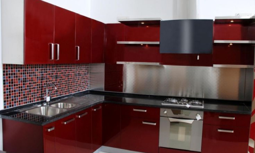 Bold Statement: Black and Cherry